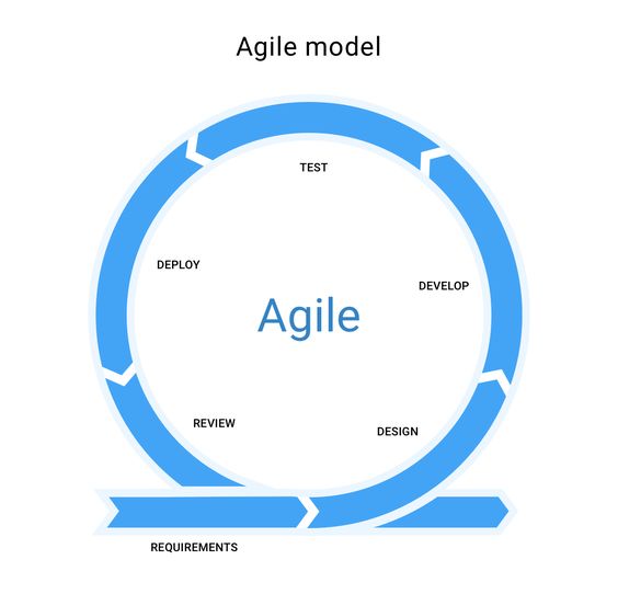 Agile คือ แนวทางการพัฒนาที่เน้นความยืดหยุ่น , ที่มา : //vintank.com/agile-software-development-life-cycle-explained/